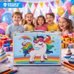 ZESTAW ARTYSTYCZNY 145 szt. JEDNOROŻEC BLUEPONY145 - obrazek 3