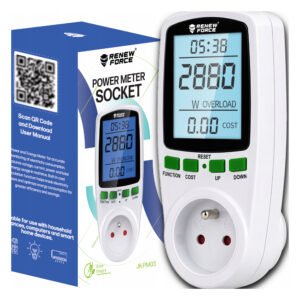 MIERNIK ZUŻYCIA ENERGII WATOMIERZ JK-PM03-GREEN