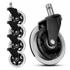 KÓŁKA DO FOTELA KAUCZUKOWE 5 SZTUK C-33