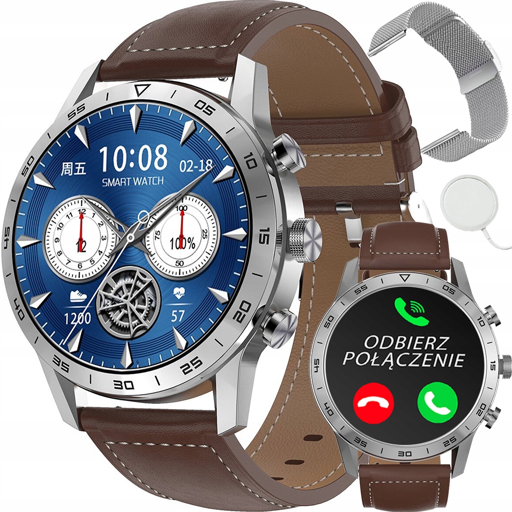Smartwatch-zegarek-MESKI-opaska-POLSKIE-menu-XXL