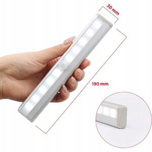 LAMPA LED PODSZAFKOWA Z CZUJNIKAMI LL800 - obrazek 3