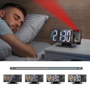 BUDZIK ELEKTRONICZNY Z PROJEKTOREM TIME-10 - obrazek 2