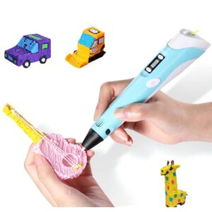 DŁUGOPIS 3D PEN 300 NIEBIESKI - obrazek 2