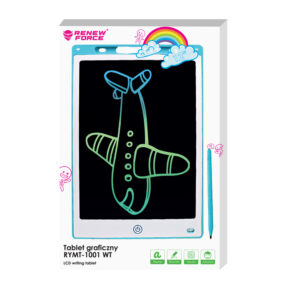 TABLET GRAFICZNY DLA DZIECI 12' RYMT-1001 WT BLUE - obrazek 2