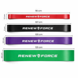 GUMY TRENINGOWE ZESTAW 4 GRUBYCH GUM TB3 - obrazek 2