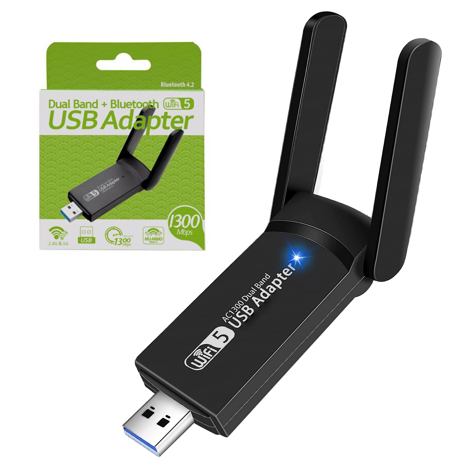 ADAPTER WIFI 1300Mbps WD-4605AC