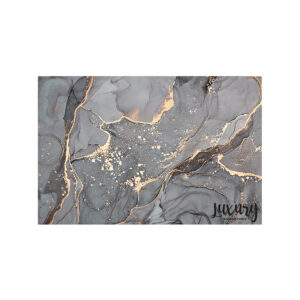 DYWANIK ŁAZIENKOWY MARMURKOWY SZARY BAT-MAT-02-GREY