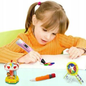 DŁUGOPIS 3D PEN 200 NIEBIESKI - obrazek 4
