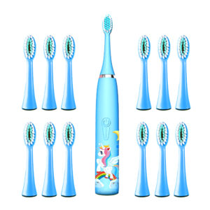 SZCZOTECZKA ELEKTRYCZNA DLA DZIECI TEETH-1 GRANATOWA