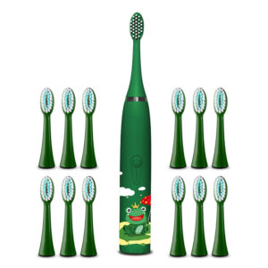SZCZOTECZKA ELEKTRYCZNA DLA DZIECI TEETH-1-GREEN