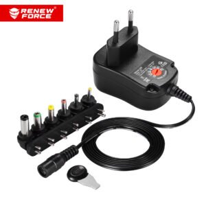 ZASILACZ UNIWERSALNY Z REGULACJĄ 30W USB SF-18546 - obrazek 3