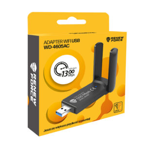ADAPTER WIFI WD-4605AC 1300Mbps NEW - obrazek 3
