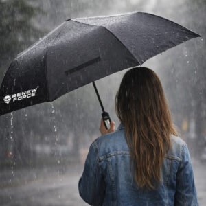 Parasol Czarny RIH-102 - obrazek 2