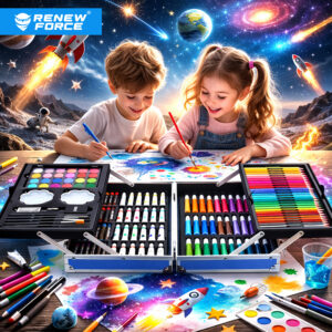 ZESTAW ARTYSTYCZNY KOSMOS WALIZKA COSMO145 - obrazek 3