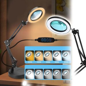 LAMPKA BIURKOWA Z LUPA FX310 - obrazek 2