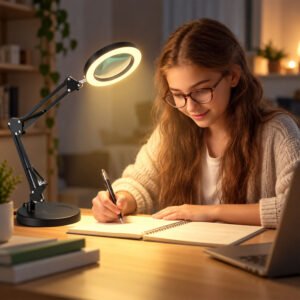 LAMPKA BIURKOWA Z LUPA FX310 - obrazek 5