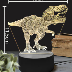 LAMPKA NOCNA DINOZAUR HY-01-DINOSAUR - obrazek 4