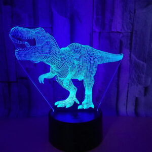 LAMPKA NOCNA DINOZAUR HY-01-DINOSAUR - obrazek 3