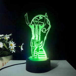 LAMPKA NOCNA 3D LIONEL MESSI HY-01-CHAMPION - obrazek 2