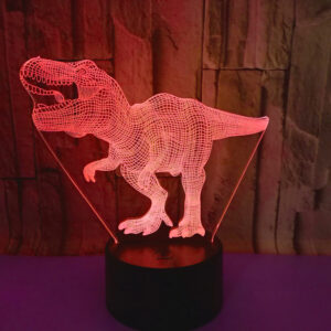 LAMPKA NOCNA DINOZAUR HY-01-DINOSAUR - obrazek 5