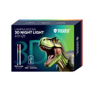 LAMPKA NOCNA DINOZAUR HY-01-DINOSAUR - obrazek 2