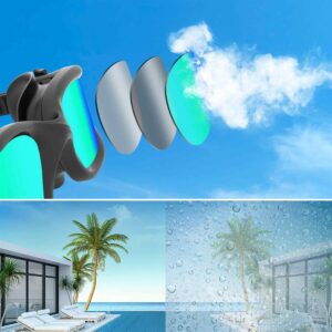 OKULARY DO PŁYWANIA OC-ZA-POL2-BLACK - obrazek 4