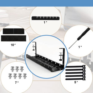ORGANIZER NA KABLE DK-TRAY-1 - obrazek 2