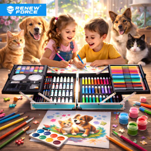 ZESTAW ARTYSTYCZNY DO MALOWANIA KIDDO-06 - obrazek 4