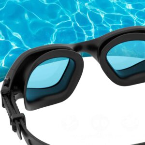 OKULARY DO PŁYWANIA OC-ZA-POL2-BLACK - obrazek 3