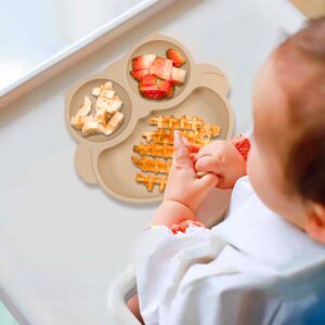 ZESTAW SILIKONOWE NACZYNIA DLA DZIECI TAB-SET4 - obrazek 2