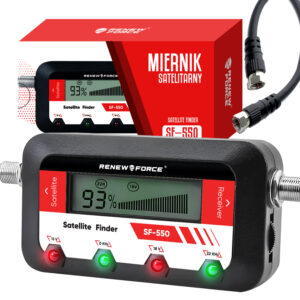 CYFROWY MIERNIK SYGNAŁU SATELLITARNEGO SF-550 - obrazek 3