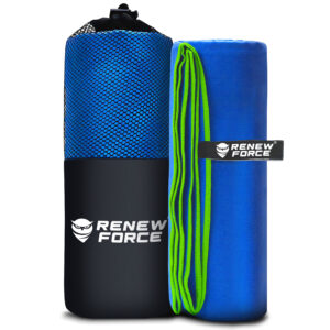 RĘCZNIK SZYBKOSCHNĄCY 180CM NIEBIESKI QU-DRY-BLUE