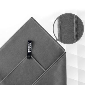 RĘCZNIK SZYBKOSCHNĄCY 180CM SZARY QU-DRY-GREY - obrazek 3