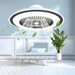 LAMPA Z WIATRAKIEM 1908-BLACK - obrazek 2