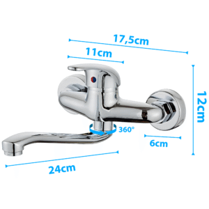 BATERIA UMYWALKOWA SP-SWIVEL-3 - obrazek 2