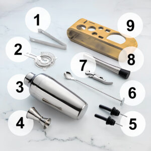 PROFESJONALNY ZESTAW BARMAŃSKI BAR-MASTER3 - obrazek 3