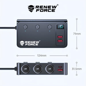 ROZDZIELACZ GNIAZDA ZAPALNICZKI SAMOCHODOWEJ C33 - obrazek 4