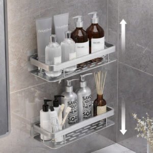PÓŁKA ŁAZIENKOWA ZESTAW 2 szt. WC-SHELF2 - obrazek 3