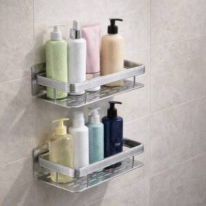 PÓŁKA ŁAZIENKOWA ZESTAW 2 szt. WC-SHELF2 - obrazek 4