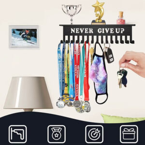 WIESZAK NA MEDALE NEVER GIVE UP WIN-ER6 - obrazek 2