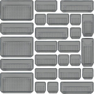 ZESTAW 25 SZTUK ORGANIZERY ORS-25-BLACK