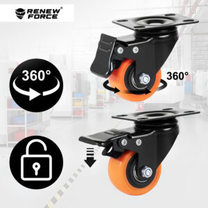 ZESTAW 4X KÓŁKA TRANSPORTOWE OBROTOWE C-39 - obrazek 4