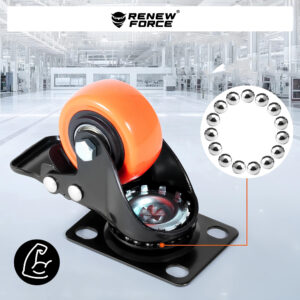 ZESTAW 4X KÓŁKA TRANSPORTOWE OBROTOWE C-39 - obrazek 3