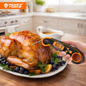 TERMOMETR KUCHENNY DO MIĘSA DTR12-ORANGE - obrazek 3