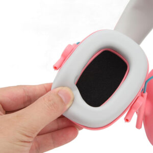 SŁUCHAWKI DLA DZIECI WYGŁUSZAJĄCE KM-5-PINK - obrazek 5