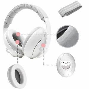 SŁUCHAWKI DLA DZIECI WYGŁUSZAJĄCE HQ-GE530 - obrazek 4