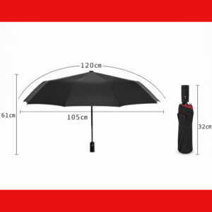 PARASOL AUTOMATYCZNY DWUSTRONNY RIH-RED - obrazek 4