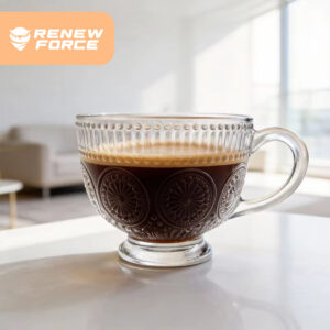 SZKLANKI DEKORACYJNE 370 ml ZESTAW 6 sztuk CUP-04 - obrazek 4