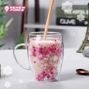 SZKLANKA TERMICZNA Z KWIATAMI 300ml CUP-01 - obrazek 3