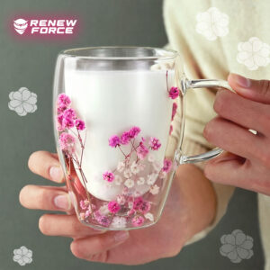 SZKLANKA TERMICZNA Z KWIATAMI 300ml CUP-01 - obrazek 6